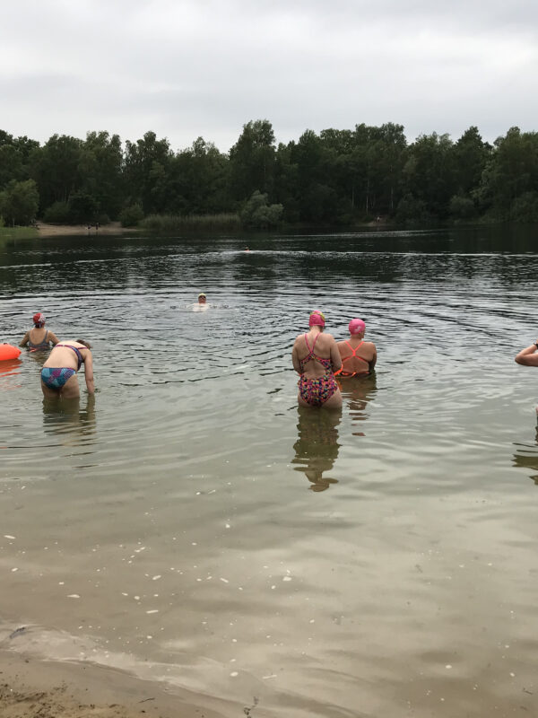 Mit dem SUP auf der Schwentine.
